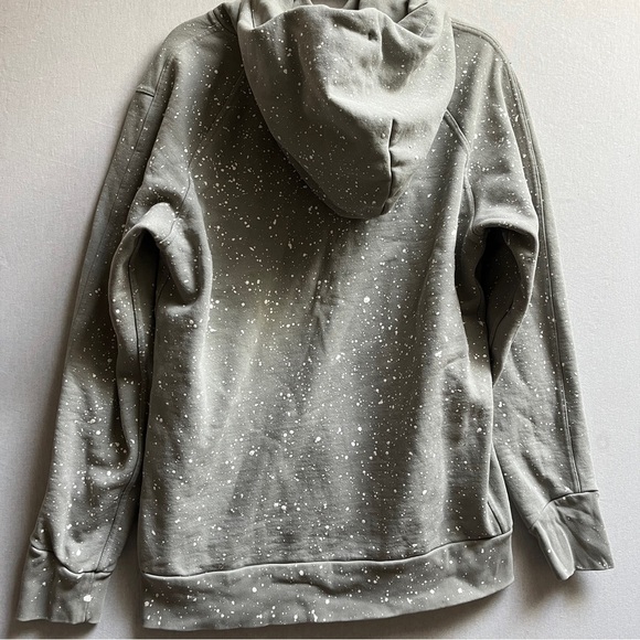 G Star by Marc Newson paint splatter design heavyweight cotton Hoodie Sz L - Picture 2 of 8